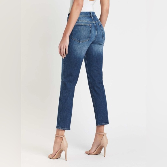 Frame Denim Le Nouveau Straight Jean in Jessie High Rise Size 26 - Picture 3 of 14